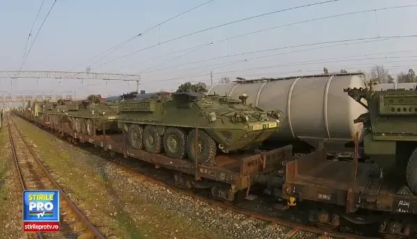 Convoiul Militar American a ajuns la Constanta, part 2