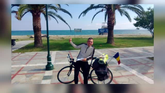 Europa se poate vizita pe bicicleta cu doar 260 de lei. Cum a reusit sa se descurce cu 3 euro pe zi un tanar din Bistrita
