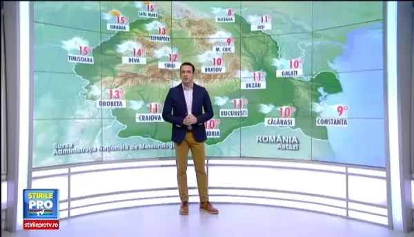 Vreme extrem de schimbatoare, cu temperaturi ridicate, dar si ploi si burnita. Cand va ninge in Bucuresti