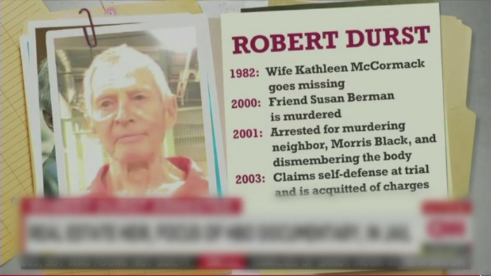 Miliardarul american Robert Durst, arestat dupa ce si-a recunoscut crimele la HBO: "Ce era sa fac? Sa-i ucid pe toti"