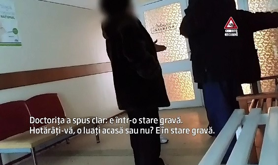 "Mai bine o luati acasa. Maine o gasiti la morga". Reactia unor medici din Focsani, convinsi ca pacienta e pe moarte