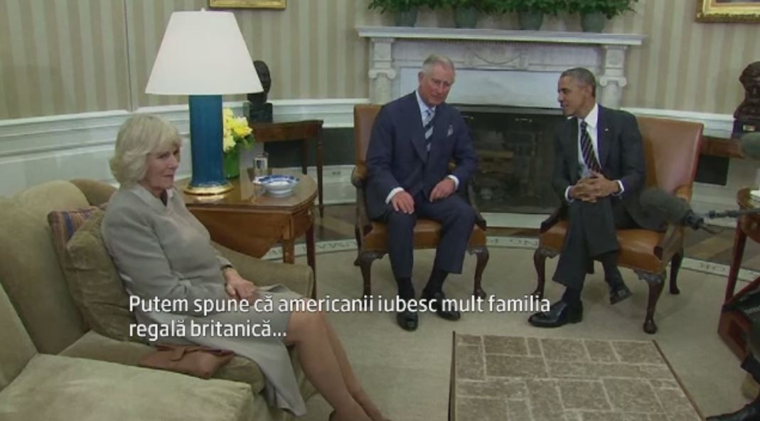 Intalnirea cu Printul Charles, prilej de glume pentru Obama. SUA si Marea Britanie si-au intarit "relatiile speciale"