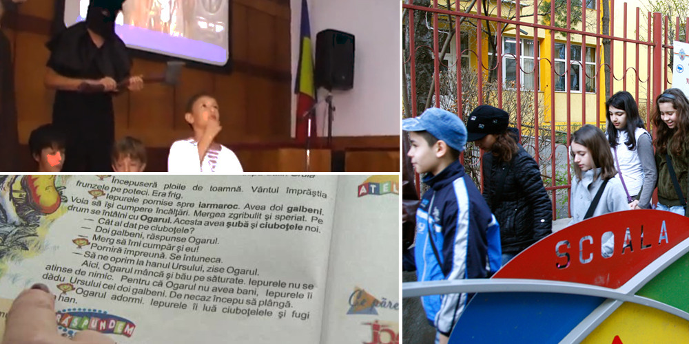 Manualele care sperie copiii si ii saracesc pe parinti. Exercitii de decapitare la ora de religie si "Elena ia un lup"