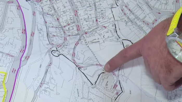 Proiectul prin care autoritatile vor sa apere Sighisoara de flacari. Strazile si casele au fost inventariate si masurate