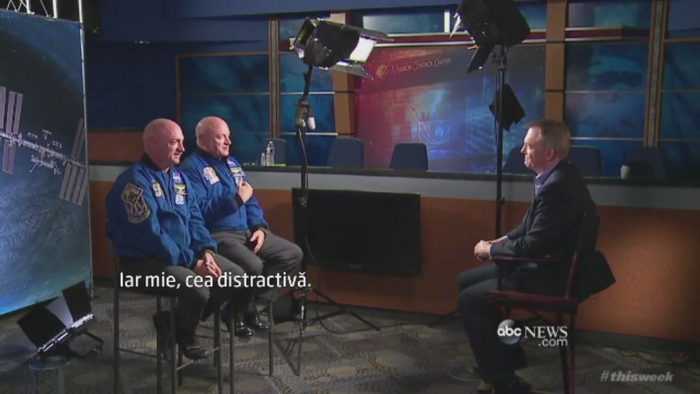Experiment NASA cu doi astronauti, frati gemeni. Specialistii vor studia modificarile care apar in timpul vietii in spatiu