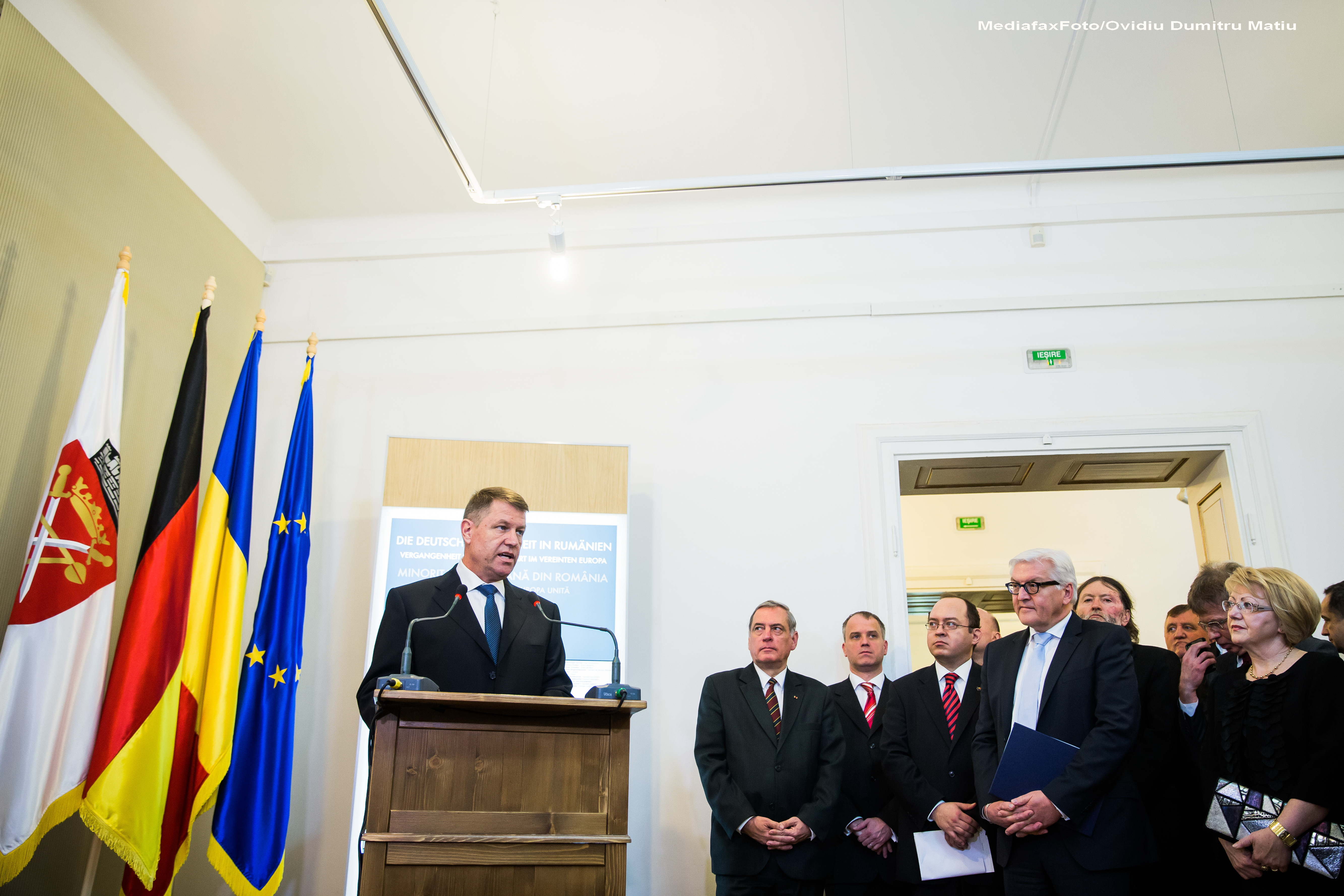 Presedintele Klaus Iohannis: "Ne dorim ca SUA sa se afle intre primii 10 investitori din Romania"