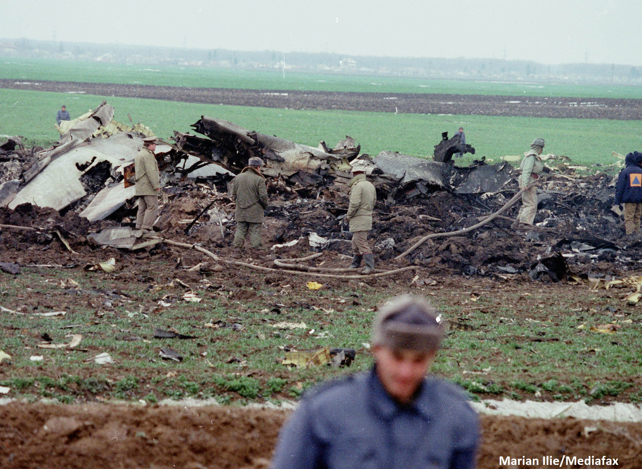 accident aviatic Balotesti