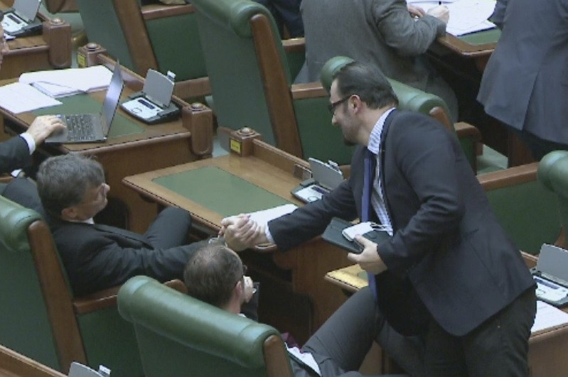 Marea familie din Parlamentul Romaniei. Alesii au rezolvat rapid printr-o lege problema angajarii rudelor in cabinete