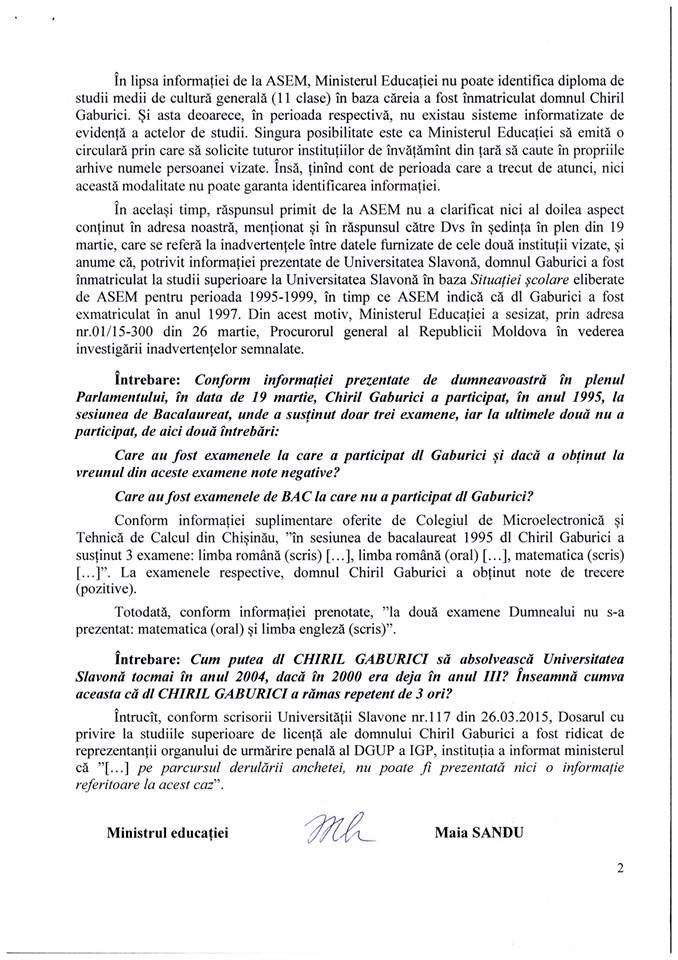 raspuns Ministerul Educatiei pagina 2