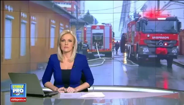 Explozie intr-un bloc din Sibiu. 30 de oameni au fost evacuati si un balcon aproape s-a prabusit