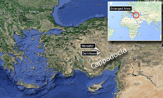 "O noua mina de aur la bogatiile Cappadociei": Un oras subteran antic, vechi de 5.000 de ani, descoperit in Turcia! VIDEO