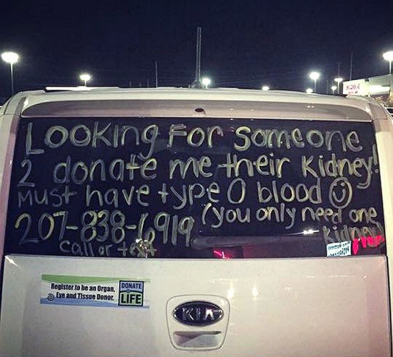 Modul neobisnuit prin care o femeie din SUA si-a gasit un rinichi pentru transplant. A durat doar cateva zile