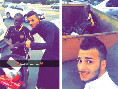 O fata din Arabia Saudita care traia pe strazi s-a imbobatit dupa ce aceasta poza cu ea a fost postata pe Twitter. FOTO