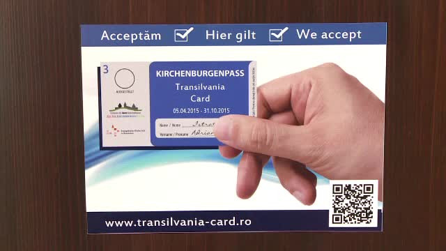 Biserica Evanghelica a gasit o solutie simpla pentru promovarea turistica a bisericilor fortificate: cardul de reduceri