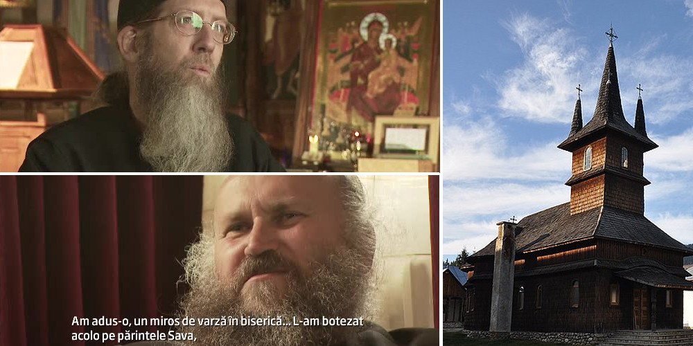 "Nu suntem constienti cat cer este in pamantul nostru". Povestea calugarilor care boteaza in butoiul de varza