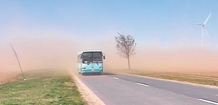 Un fenomen bizar a bagat spaima in soferi, la Buzau