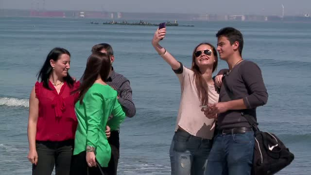 Paste inedit pentru romanii care au ales sa petreaca sarbatorile pe litoral. Vremea a fost perfecta pentru plaja