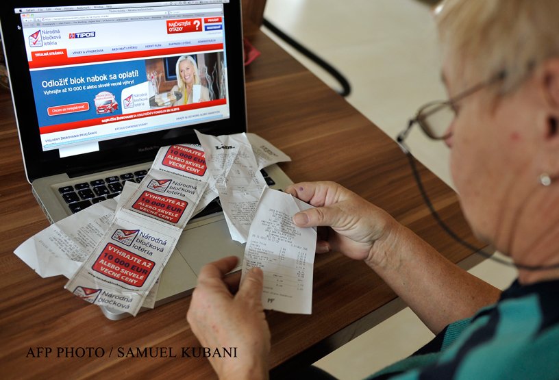 loteria bonurilor fiscale din Slovacia