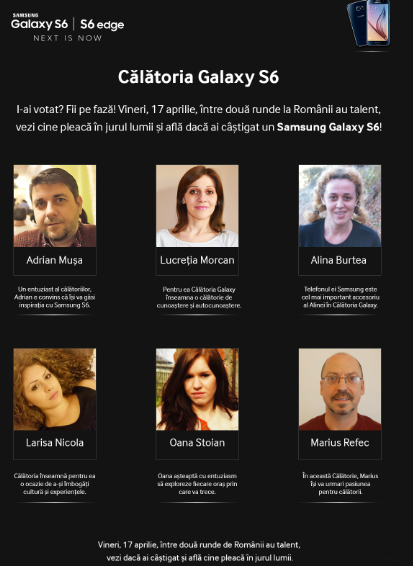 Samsung Galaxy S6, concurs