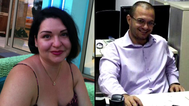 Haj Saleh Moustafa isi pregatea divortul cand a fost omorat de sotia lui. Portretele celor doi suspecti