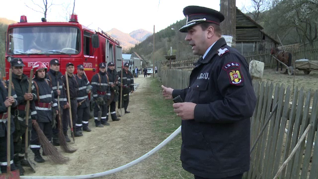 O femeie a murit, iar sotul sau a fost ranit grav, intr-un incendiu izbucnit intr-o padure din Buzau