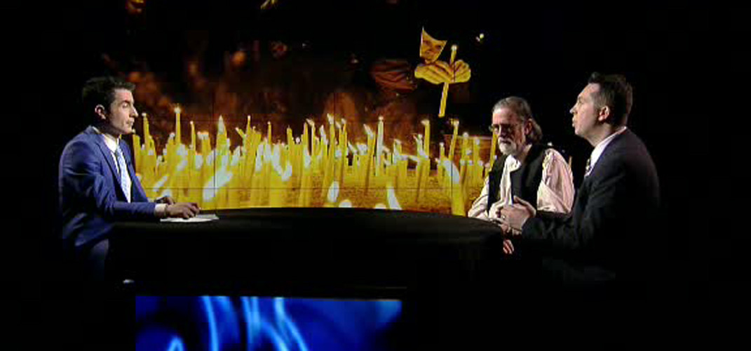 Vintila Mihailescu si Gabriel Diaconu la Dupa 20 de ani