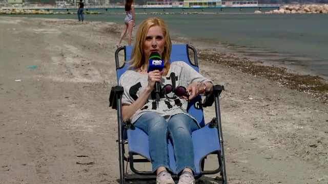 Vara a ajuns pe litoral mai devreme decat se astepta oricine. "Inca 10 zile daca o mai tine asa, facem baie de 1 Mai"