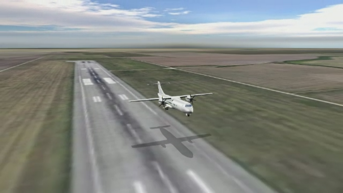 Avionul cu care premierul si presedintele Senatului s-au intors de la Cluj a ratat aterizarea. Reactia celor de la TAROM