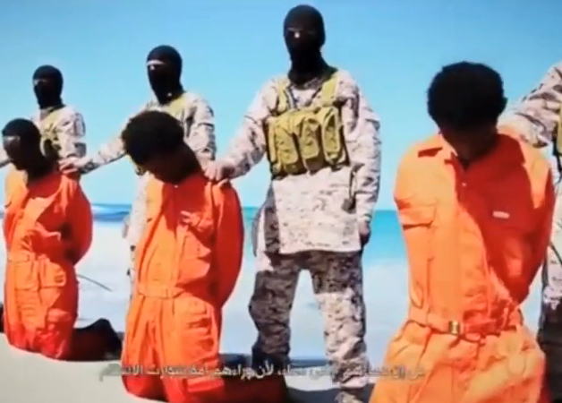 Statul Islamic a publicat inregistrarea unei noi executii. Mai multi crestini etiopieni, impuscati si decapitati pe o plaja