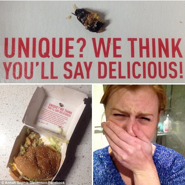 Descoperirea dezgustatoare facuta de aceasta femeie intr-un Big Mac: "Dupa cateva secunde, mi s-a parut ca e cam tare"