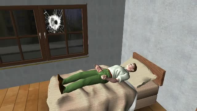 Un barbat din Sibiu, ranit grav in propriul pat de o tigla smulsa de vijelie. "Ca in filme, ceva incredibil"