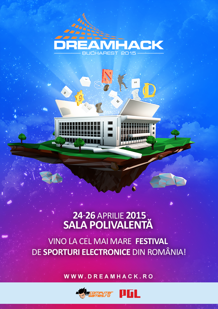 DreamHack Bucharest 2015 - Sala Polivalenta