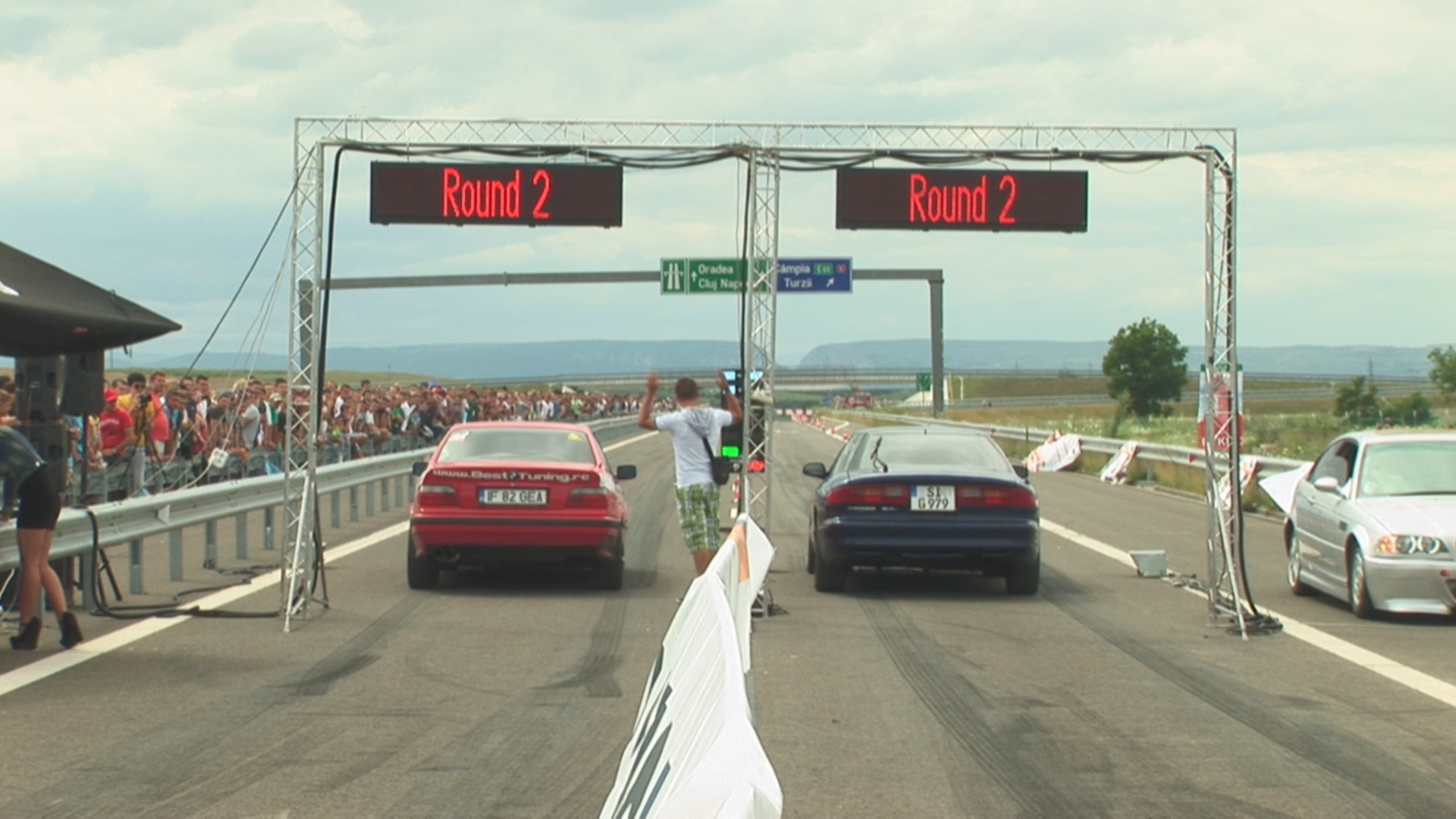 Intreceri pe autostrada A3. O noua editie Transilvania Drag Race, in weekend la Campia Turzii