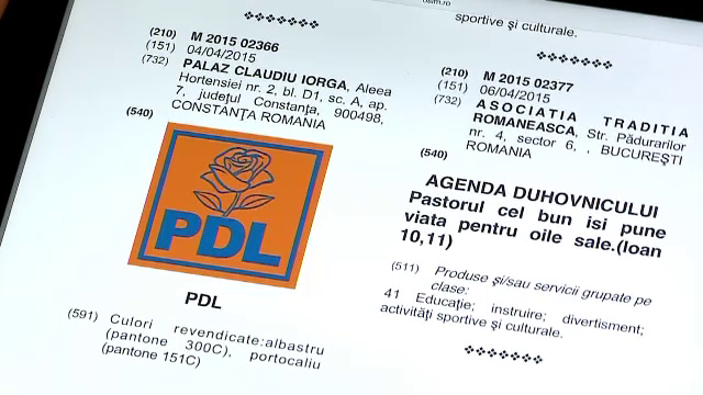 "Partidul Democrat Liberal", marca inregistrata la OSIM de membrii PMP. Vasile Blaga: "Ei cred ca astfel se vor resuscita"