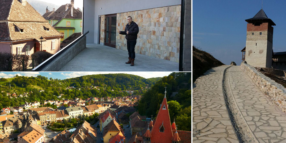 Monumente distruse de restaurari. Termopane in Sighisoara, beton peste cetatea Sucevei, arheologie cu detinuti la Deva