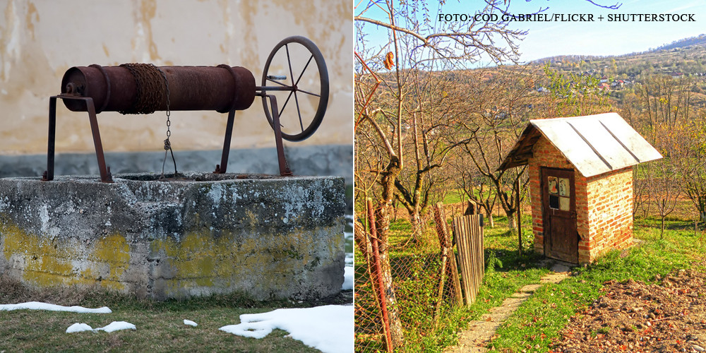 Romanii nu dau fantana si WC-ul din curte pe chiuveta si canalizare. "Cum sa cumperi apa cu clor de la primarie?"