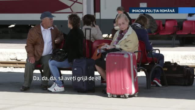 "Marcel Gentoi", geamantanul care ii invata pe turisti cum sa se pazeasca de hoti. Campanie inedita a Politiei Romane