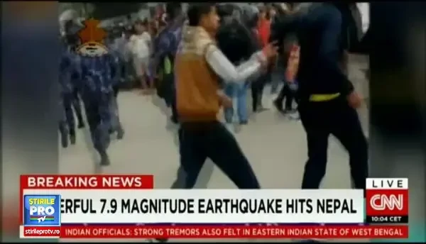 Cutremur de 7,9 pe scara Richter in Nepal. Seismul a provocat AVALANSE in Everest, unde se afla si alpinistul Alex Gavan