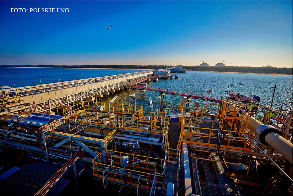 terminalul LNG din Polonia de la Swinoujscie FOTO: LNG