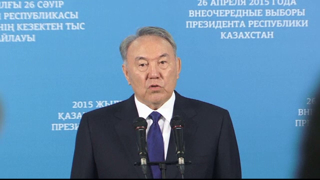 STIRI EXTERNE PE SCURT. Nursultan Nazarbaiev, al cincilea mandat de presedinte cu 98% din voturi