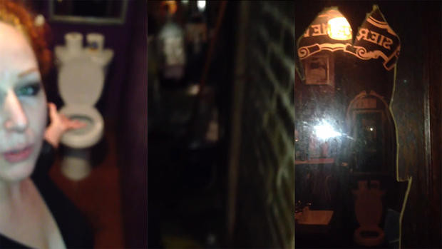 Descoperirea de neimaginat facuta de o femeie in toaleta unui club. Clipul a devenit viral imediat: VIDEO