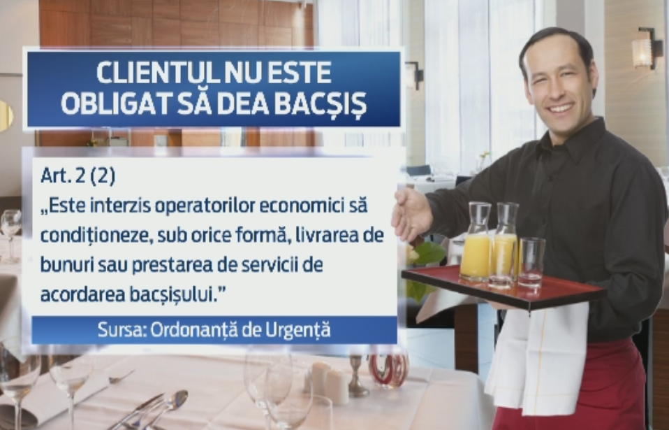 "Nu putem intreba clientul la telefon cat va lasa". Bacsisul e oficial pe bon de marti, dar lor le da deja mari batai de cap
