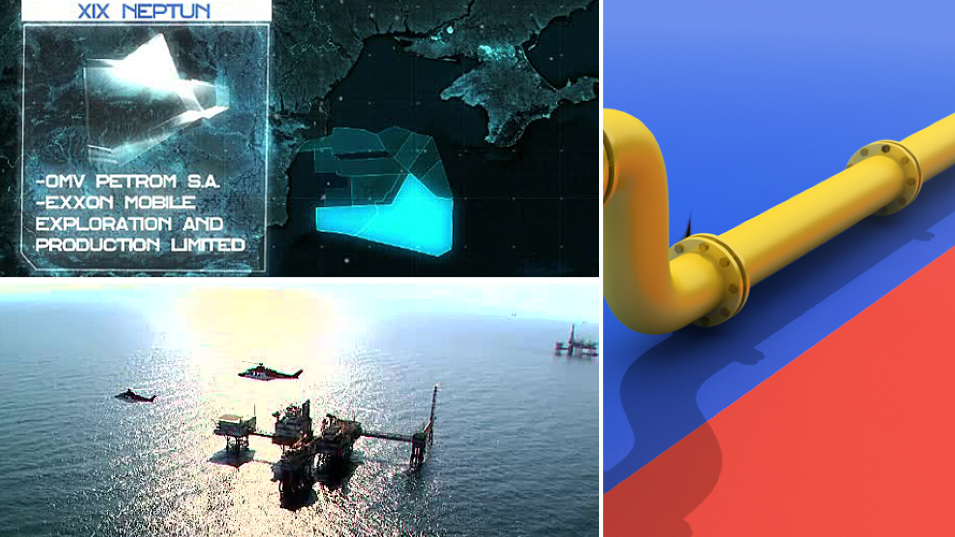 In Marea Neagra a inceput batalia pentru petrolul si gazele din adancuri. Harta zonelor controlate de rusi si de americani