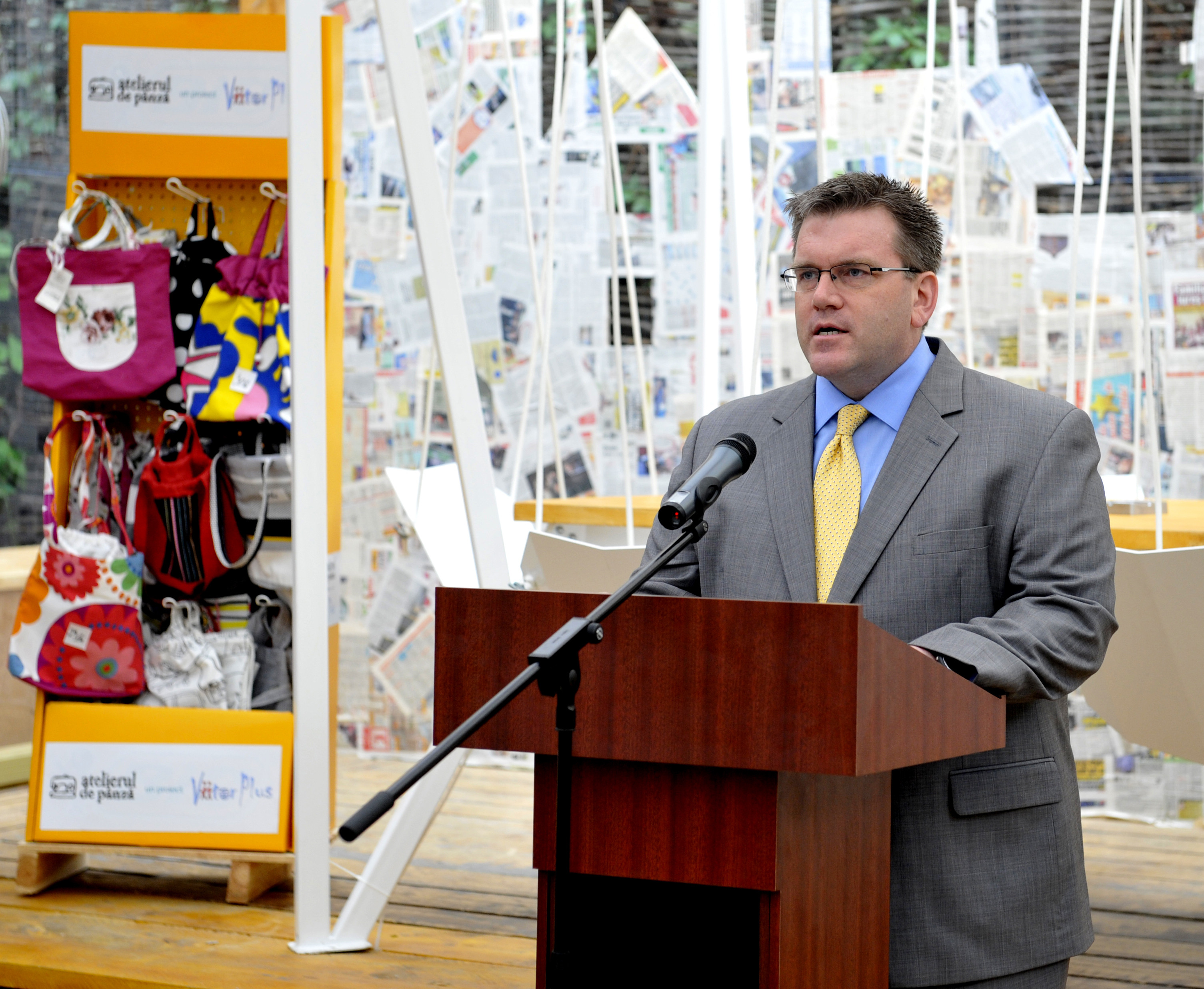 Dean Thompson, Insarcinatul de Afaceri al SUA: "Cooperam cu Romania in ce priveste lupta impotriva coruptiei si terorismului"