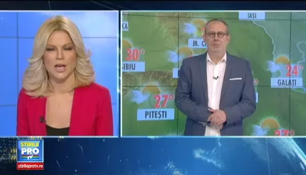 Vreme deosebit de calda miercuri, dar cu ploi si grindina in unele regiuni. Prognoza meteo pana sambata