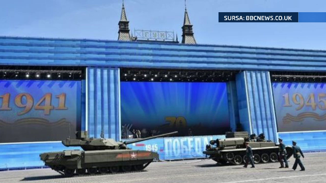 Noul tanc T-14 Armata s-ar fi defectat la repetitiile pentru parada grandioasa de sambata. Reactia armatei ruse. VIDEO