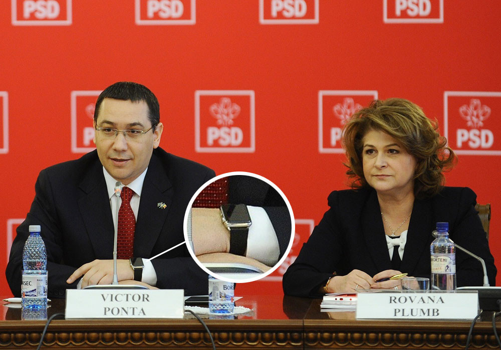 Victor Ponta Apple Watch