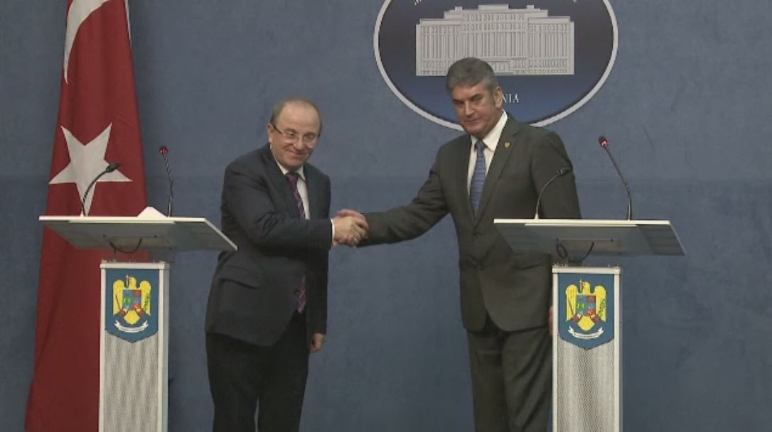 Gabriel Oprea l-a primit la Ministerul de Interne pe omologul tau turc, Efkan Ala. Principalele teme de discutie