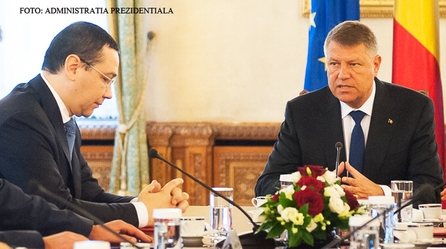 Iohannis il critica pe Ponta, premierul ii raspunde ca nu vrea "cearta in public". Ce i-a dezbinat pe primii oameni din stat