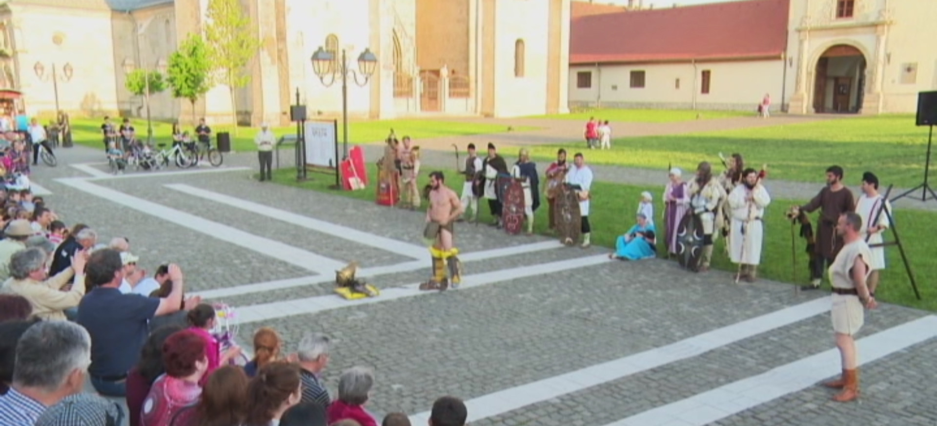 "Targ de sclavi" in centrul orasului Alba-Iulia. Care a fost pretul de pornire pentru un gladiator
